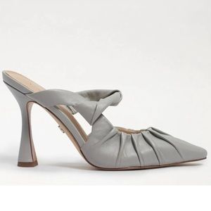 NEW Sam Edelman Tillary Mules in Pebble Grey Size 7